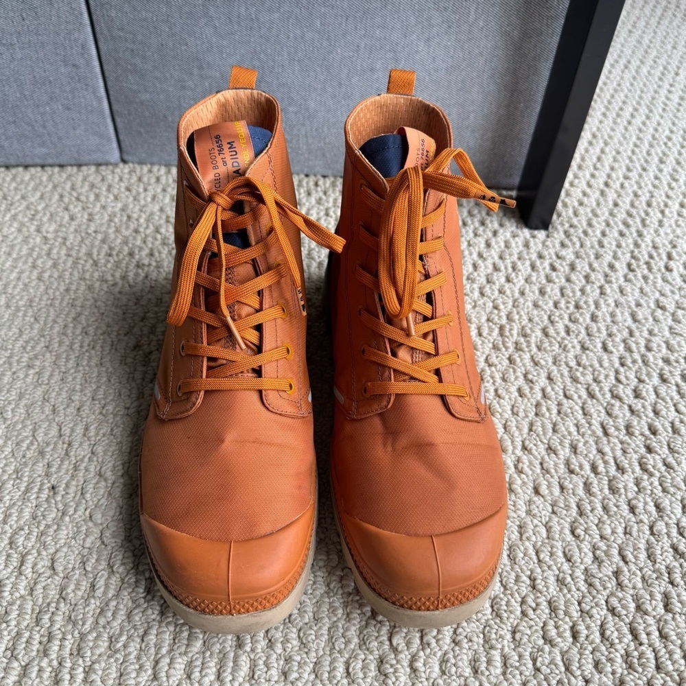 Palladium Orange Pampa Lite+ Recycle WP+ Boots